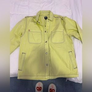 BDG lime denim jacket